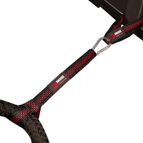 مجموعة حزام مرساة حبل المعركة للياقة البدنية من دي مووس، تتجنب تلف الحبل، أشرطة عريضة من النايلون المقوى المضاد للانزلاق لمزيد من الإمساك والتمرين في صالة الألعاب الرياضية، حلقة تسلق من الفولاذ المقاوم للصدأ وحامل حبل مجموعة حزام اللياقة البدنية in Kuwait