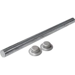 SeaSense Roller Shaft (0.625 - Inch X 9-0.25- Inch), Silver
