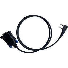 KPG-22 Rib-Less Serial Programming Cable for Kenwood TH-K20A TH-K40A TH-F6A TH-G71A Baofeng UV-5R BF-F8HP BF-888S UV-82HP Linton Puxing Wouxun Quansheng Two-Way Radio