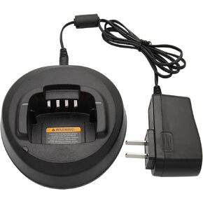 Karier PMLN5228A PMLN5398 Rapid Charger for Motorola EP350 CP140 CP145 CP160 CP185 CP476 CP477 CP1300 CP1600 CP1660 Radio PMNN4476A PMNN4080 PMNN4081AR