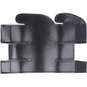 Trumpet PU Leather Valve Guard Black Trumpet Valve Protector Trumpet Brass Wrap Sleeve Pouch to Protect