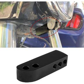 PSLER Dyna Headlight Extension Bracket Mounting Block Replacement for Dyna Road Warrior Fairing 2007-2017 Low Rider Fat Bob Windshields and Fairings Replaces Part Number MEB9883