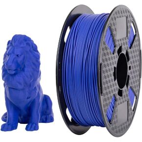 PLA MAX PLA + Royal Blue PLA Filament 1.75 mm 3D Printer Filament 1KG 2.2LBS Spool 3D Printing Material Stronger Than Standard PLA PRO PLA Plus Filament CC3D Royal Blue Color