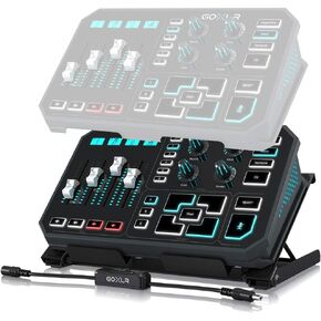 حامل مكتب TC-Helicon - معدني بالكامل قابل للتعديل GO XLR، رمادي، GoXLR (P0E5I) in Kuwait