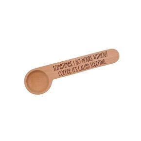 Coffee Scoop - Funny Coffee Bag Clip (Sometimes I Go Hours Without Coffee)