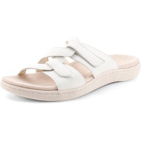Women's Orthotic Slide Sandals with Arch Support & Adjustable Straps