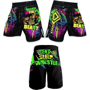 Men’s Gym Shorts, Fight Shorts for Working Out, Wrestling, MMA, Grappling, Muay Thai & More