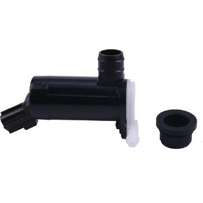 مضخة غسيل الزجاج الأمامي من JEENDA متوافقة مع Ford Excursion 00-05/Explorer Sport 01-03/Focus 05-08، Lincoln Aviator 03-05/Navigator 98-06، Mercury Montego 06-07، Mountaineer 98-10 6F9Z-17664-A in Kuwait