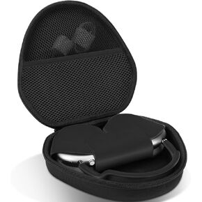 Hard Case Compatible with Apple AirPods Max Wireless Over-Ear Headphones (Black Case)