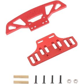 Metal Front and Rear Bumper Compatible with WLtoys 1/28 K969 K979 K989 K999 P929 P939 284131 MINIQ RC Car Upgrades Parts(Blue)