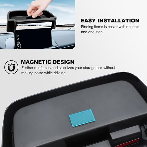 For 2024 Honda Pilot Center Console Organizer, For 2023 2024 Honda Pilot LX/Sport/EX-L/TrailSport/Touring/Elite Console Tray Armrest Secondary Storage Box, 2023 Honda Pilot Interior Accessories in Saudi Arabia
