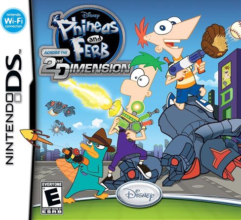 Phineas and Ferb: Across the 2nd Dimension - Nintendo DS (Renewed) in Saudi Arabia