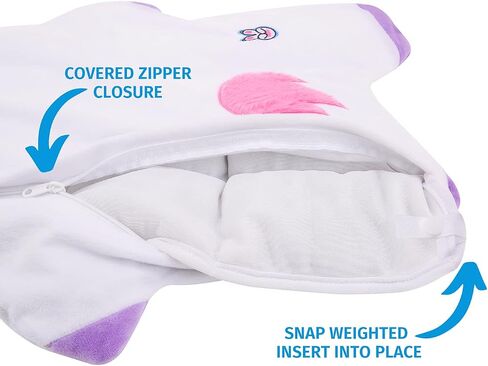 Weighted Lap Pad Animal for Kids - 5 lbs or Custom Weight up to 20lbs - 23.5x16in - Washable Weighted Lap Blanket for Kids Adults School Sleep Pal Cat - 5 LB in Saudi Arabia