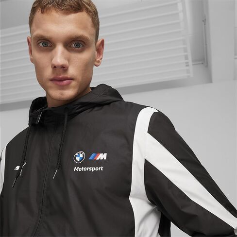 PUMA Men's Standard BMW M Motorsport Hooded Woven Jacket in Saudi Arabia
