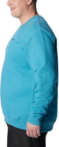 Columbia Men's Hart Mountain II Crew, Shasta Heather, X-Large Tall in Saudi Arabia