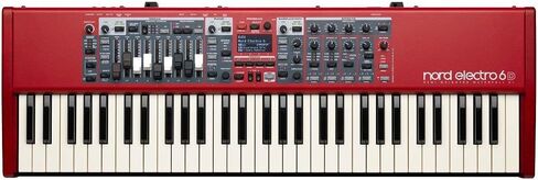AMS-NELECTRO6D-61 Keyboard with 61-note Semi-Weighted Waterfall Keybed (Renewed) in Saudi Arabia