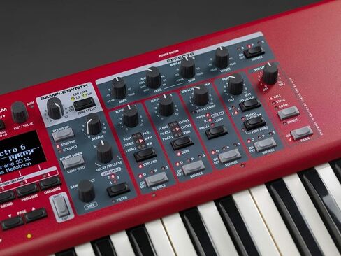 AMS-NELECTRO6D-61 Keyboard with 61-note Semi-Weighted Waterfall Keybed (Renewed) in Saudi Arabia