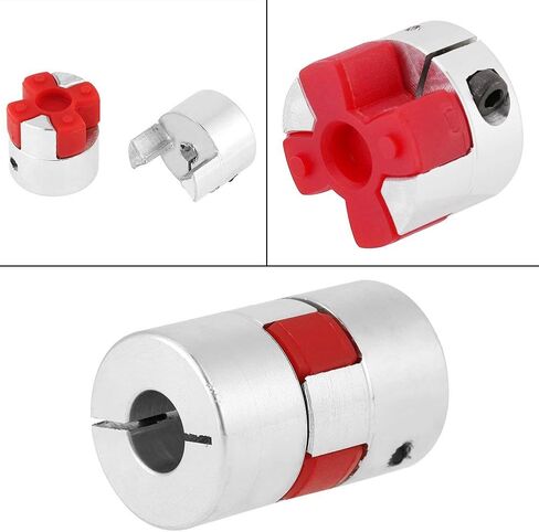 زهر البرقوق اقتران مرنة العنكبوت رمح اقتران CNC محرك متدرج مقرنة موصل D20 L25 (5 مم × 8 مم) in Saudi Arabia