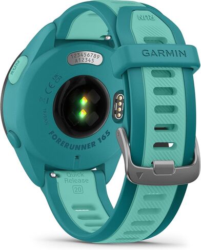Garmin Forerunner® 165, Running Smartwatch, 43mm, Black | Essential Training & Recovery Features, Built-In GPS for Distance, Pace & Speed, Garmin Coach, Daily Suggested Workouts in Saudi Arabia