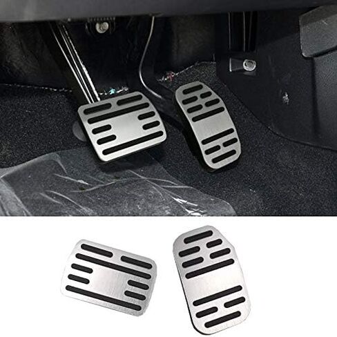 TTCR-II for F150 Pedal Covers 2009-2014, for F-150 Gas Pedal Covers and F150 Brake Pedal Pads, for 2009-2014 F-150 Racing Pedal Plates (Automatic, 2Pcs) in Saudi Arabia
