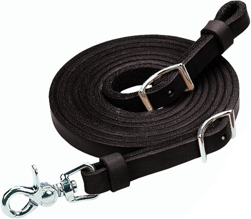 Weaver Leather Roper Rein, Black, 5/8" x 7' in Saudi Arabia
