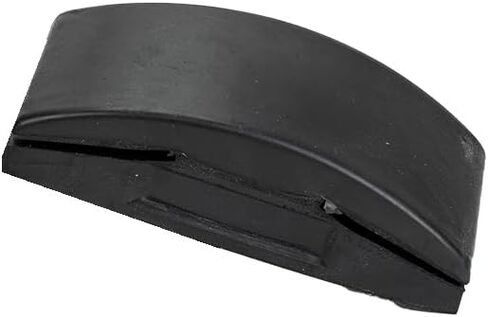 Hard Rubber Sanding Block, Red or Black 121x66mm Quickly and Effectively Sanding Tool 3 Sizes (121x66 Black (5 inch x 2.5 inch)) in Saudi Arabia