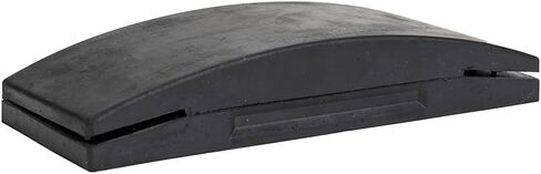 Hard Rubber Sanding Block, Red or Black 121x66mm Quickly and Effectively Sanding Tool 3 Sizes (121x66 Black (5 inch x 2.5 inch)) in Saudi Arabia