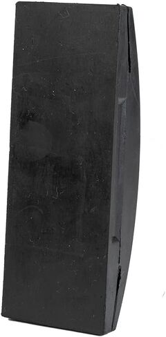 Hard Rubber Sanding Block, Red or Black 121x66mm Quickly and Effectively Sanding Tool 3 Sizes (121x66 Black (5 inch x 2.5 inch)) in Saudi Arabia