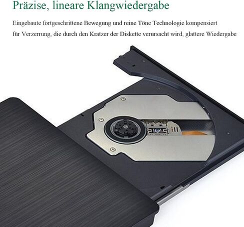 محرك الأقراص المضغوطة الخارجي CYD USB 3.0 محرك الأقراص المضغوطة DVD الخارجي فائق النحافة CD DVD RW/DVD محرك الأقراص المضغوطة / الكاتب / إعادة الكتابة / ناسخ الأقراص المضغوطة USB لنقل البيانات بسرعة عالية لأجهزة الكمبيوتر المحمول والكمبيوتر المحمول in Kuwait