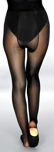 Mona's Choice Oil Shine Convertible Foot Glossy Tights/Transition Tights/Converitble Foot Pantyhose in Saudi Arabia