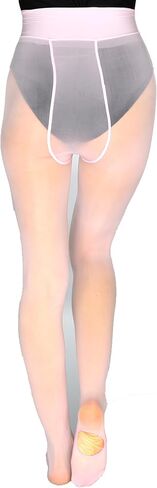 Mona's Choice Oil Shine Convertible Foot Glossy Tights/Transition Tights/Converitble Foot Pantyhose in Saudi Arabia