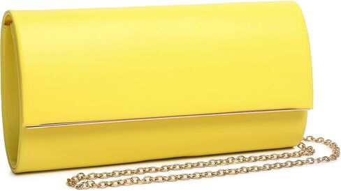 Women's Evening Clutch Bags for Formal Cocktail Prom Wedding Party Patent Leather Dressy Foldover Purse in Saudi Arabia