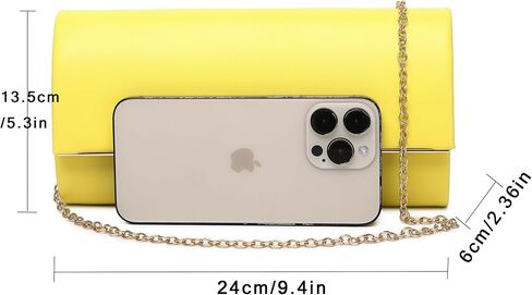 Women's Evening Clutch Bags for Formal Cocktail Prom Wedding Party Patent Leather Dressy Foldover Purse in Saudi Arabia
