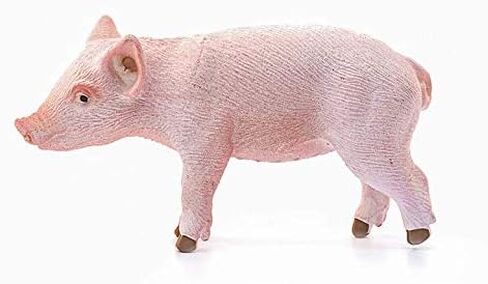 Schleich Farm World Piglet Standing Educational Figurine for Kids Ages 3-8, Pink in Saudi Arabia