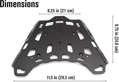 Rear Luggage Rack Compatible with Triumph Tiger 850/900 / 1200 Models in Kuwait
