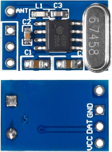 5 Sets 433MHZ Wireless Transmitter & Receiver Board Module SYN115 SYN480R Ask/OOK Chip PCB in Saudi Arabia