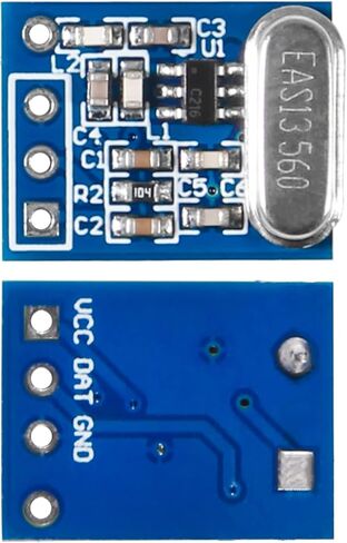 5 Sets 433MHZ Wireless Transmitter & Receiver Board Module SYN115 SYN480R Ask/OOK Chip PCB in Saudi Arabia