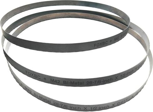 FOXBC 28-7/8 inch Bandsaw Blades 24 TPI for Compact Portable Band Saw Blade, 3-Pack in Saudi Arabia
