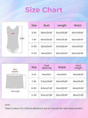 Striped Gymnastics Leotards for Girls Sparkle Ballet Dance Gymnastics Athletic Leotards with Shorts & Hairband in Saudi Arabia