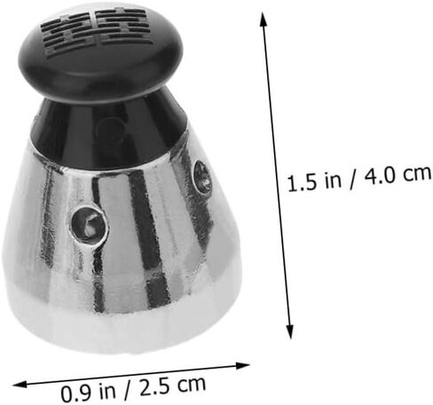 3 Sets Pressure Cooker Replacement Parts Replacement Jigger Valve Pressure Cooker Lid Sealing Valves Safety Valve for Pressure Cooker Anti-block Cover High Pressure Aluminum Alloy in Saudi Arabia