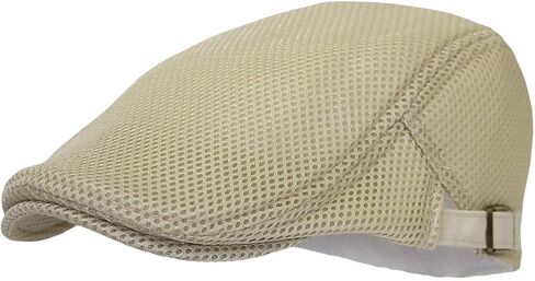 WITHMOONS Ivy Cap Summer Mesh Newsboy Irish Gatsby Golf Hats TZ30046 in Saudi Arabia