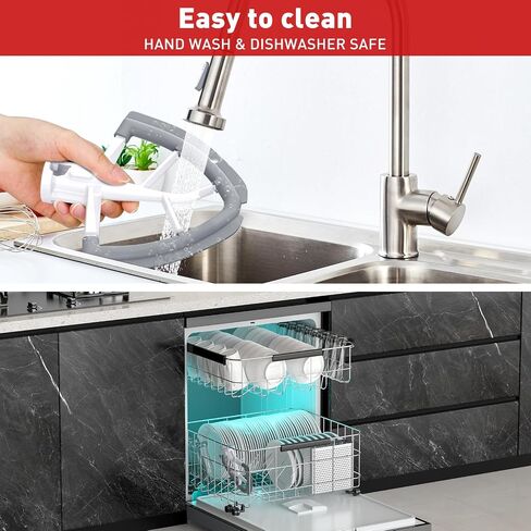 4.5-5 Quart Tilt-Head Flat Beater, for KitchenAid Stand Mixer, Kitchen Aid Paddle Accessories Both-Sides Silicone Edge Bowl Scraper, Mixer Attachments, White. in Saudi Arabia