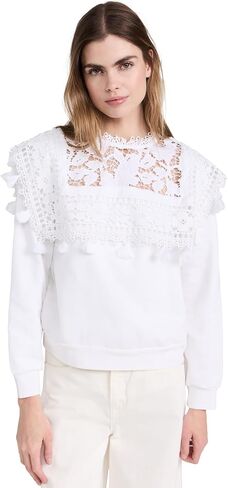 Sea Women's Joah Embroidery Sweatshirt in Saudi Arabia