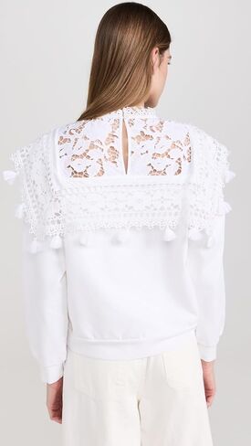 Sea Women's Joah Embroidery Sweatshirt in Saudi Arabia
