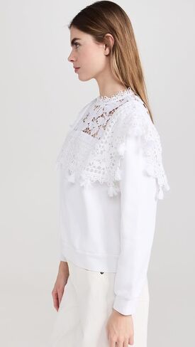 Sea Women's Joah Embroidery Sweatshirt in Saudi Arabia