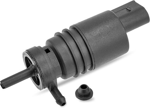 1 PC Car Window Washer Pump, Reinforced Nylon Shell Front Rear Windshield Sater Spray Motor, Replacement OEM 67128362154 Accessories, for BMW E36, E46, E53, E86 (3, X3, X5, X6, Z3) (Black) in Saudi Arabia
