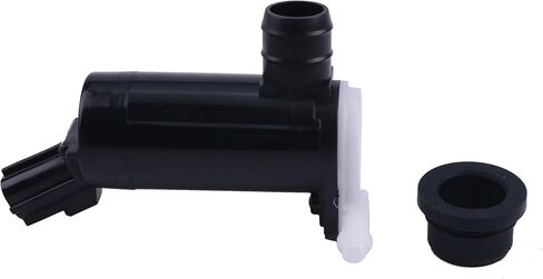 مضخة غسيل الزجاج الأمامي من JEENDA متوافقة مع Ford Excursion 00-05/Explorer Sport 01-03/Focus 05-08، Lincoln Aviator 03-05/Navigator 98-06، Mercury Montego 06-07، Mountaineer 98-10 6F9Z-17664-A in Kuwait