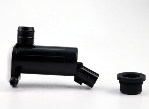 مضخة غسيل الزجاج الأمامي من JEENDA متوافقة مع Ford Excursion 00-05/Explorer Sport 01-03/Focus 05-08، Lincoln Aviator 03-05/Navigator 98-06، Mercury Montego 06-07، Mountaineer 98-10 6F9Z-17664-A in Kuwait