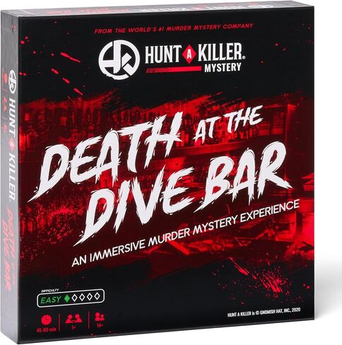 Hunt A Killer Immersive Murder Mystery Game - Take On Unsolved Case as Detective, For Date Night or With Friends, Age 14+ in Saudi Arabia