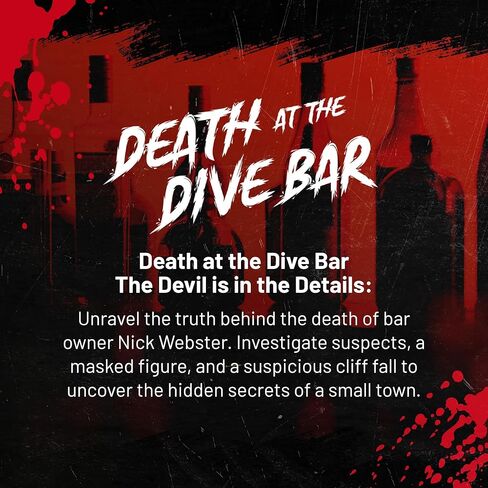 Hunt A Killer Immersive Murder Mystery Game - Take On Unsolved Case as Detective, For Date Night or With Friends, Age 14+ in Saudi Arabia